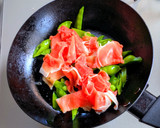 絹さやと豚ロース肉の混ぜごはん作り方4写真