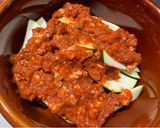 トロっトロ！ズッキーニのミートソース重ね焼き作り方2写真