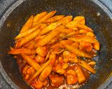 鶏とゴボウのヤンニョムソース煮込み♬作り方8写真