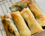 太巻き春巻きー！残った春巻き活用法作り方7写真
