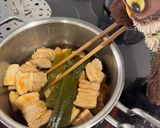 豚バラブロック!濃いめのおいしい角煮作り方5写真