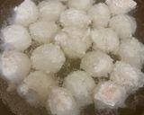 ふわふわ鶏団子鍋作り方3写真