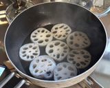 わさびふりかけで！蓮根のわさびバター作り方3写真