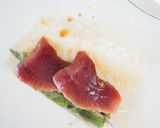 鰹の金ごま生春巻き作り方4写真