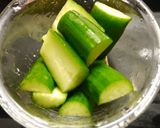 簡単！肉巻ききゅうり☆わさび添え作り方1写真