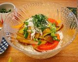 夏野菜の甘酢どんぶり作り方9写真