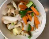 お一人様クリーミーロコモコ味豆腐野菜炒め作り方10写真