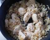 不器用チキンカレーミルクリゾット作り方1写真