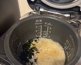 白米・キヌア・もち麦・わかめ炊き込みご飯作り方4写真