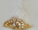 防災レシピ🍲湯煎で作る🍄エリンギご飯作り方5写真