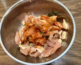【糖尿病】豚ロースキムチ丼作り方4写真