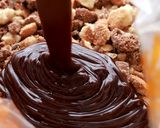 型不要！超簡単♪クッキーナッツ生チョコ作り方5写真