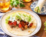 冷蔵庫にある物をトルティーヤで巻いちゃうやつ作り方4写真