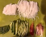 シャキシャキ大根と薬味のさっぱりサラダ作り方1写真