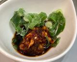 暑い夏だからこそ 「冷凍水餃子丼」作り方2写真