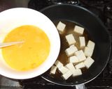 豆腐の卵とじ♪簡単レシピ喉の渇き・咳に作り方3写真
