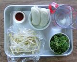 【副菜】冷凍餃子でお手軽中華スープ作り方1写真