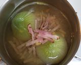 新玉ねぎのスープ作り方3写真