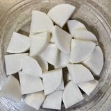 【時短】豚肉と舞茸と大根の煮物作り方1写真