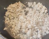 春キャベツと鶏ミンチのカレー焼きうどん作り方2写真