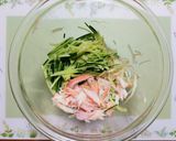 暑い日の夕飯簡単サッパリもやし胡瓜サラダ作り方4写真
