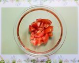 暑い日に食べたい大葉トマト和風冷製パスタ作り方1写真