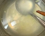 茹で汁でスープ😻作り方1写真