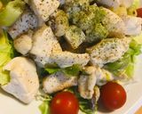 鶏肉と長ネギのスライスチーズ炒め作り方4写真
