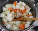 冬瓜と鶏肉の煮物作り方5写真