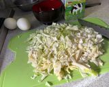 冷凍ミンチでグルテンフリーなお好み焼き作り方1写真