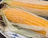 ラップ不要！レンジで簡単とうもろこし🌽作り方2写真