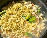 和風シーフードパスタ作り方5写真
