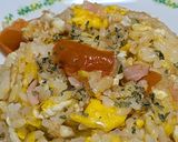 たっぷり野菜のたまごチャーハン作り方5写真