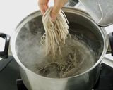 夏のダイエット麺・梅納豆おろし蕎麦作り方3写真