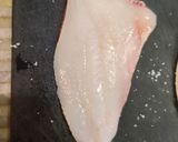 白身魚のソテー、ナンプラーレモンソース作り方1写真