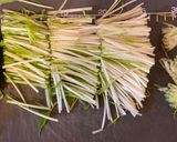 水菜のおひたし　わさび菜みたい作り方1写真