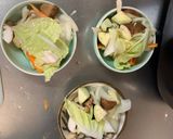 ゴロゴロ野菜魚肉中華風味噌キムチ味炒煮風作り方10写真