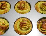 抹茶チョコの渦巻きマーブルパン作り方29写真