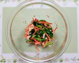 簡単料理法蓮草人参ツナさっぱり和え常備菜作り方4写真