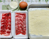 簡単！豚肉ミルフィーユカツ＆ラタトゥイユ作り方1写真