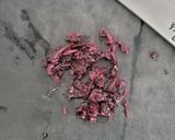 豚そぼろと赤しそ梅酢のとろろ和え作り方2写真