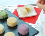 【中秋節】焼かずに食べるもちもち生月餅作り方14写真