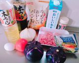 ＊ナスと豚挽き肉のハンバーガー＊作り方1写真