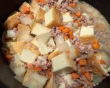 節約&ヘルシー！厚揚げのカレーそぼろ煮作り方3写真