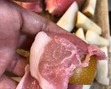 なんとお醤油だけ！梨の豚肉巻き作り方1写真