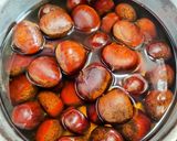 ★塩茹でした🌰栗を剝いちゃた！作り方2写真