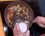 パリパリ水菜の海鮮あんかけ【食遺産】作り方5写真