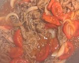 牛肉とトマト炒め作り方6写真