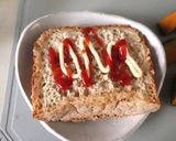 夏休みにも★簡単★かぼちゃチーズトースト作り方2写真