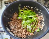 大葉香るピーマンと豚ひき肉と卵の塩ラーメン作り方5写真